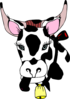 Cow Sticking Out Tongue Clip Art